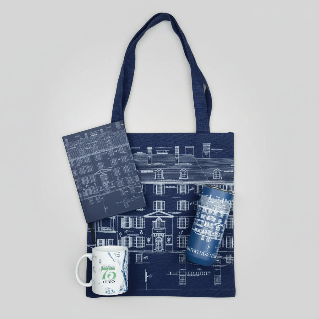 Winterthur Blueprint Tote Bag