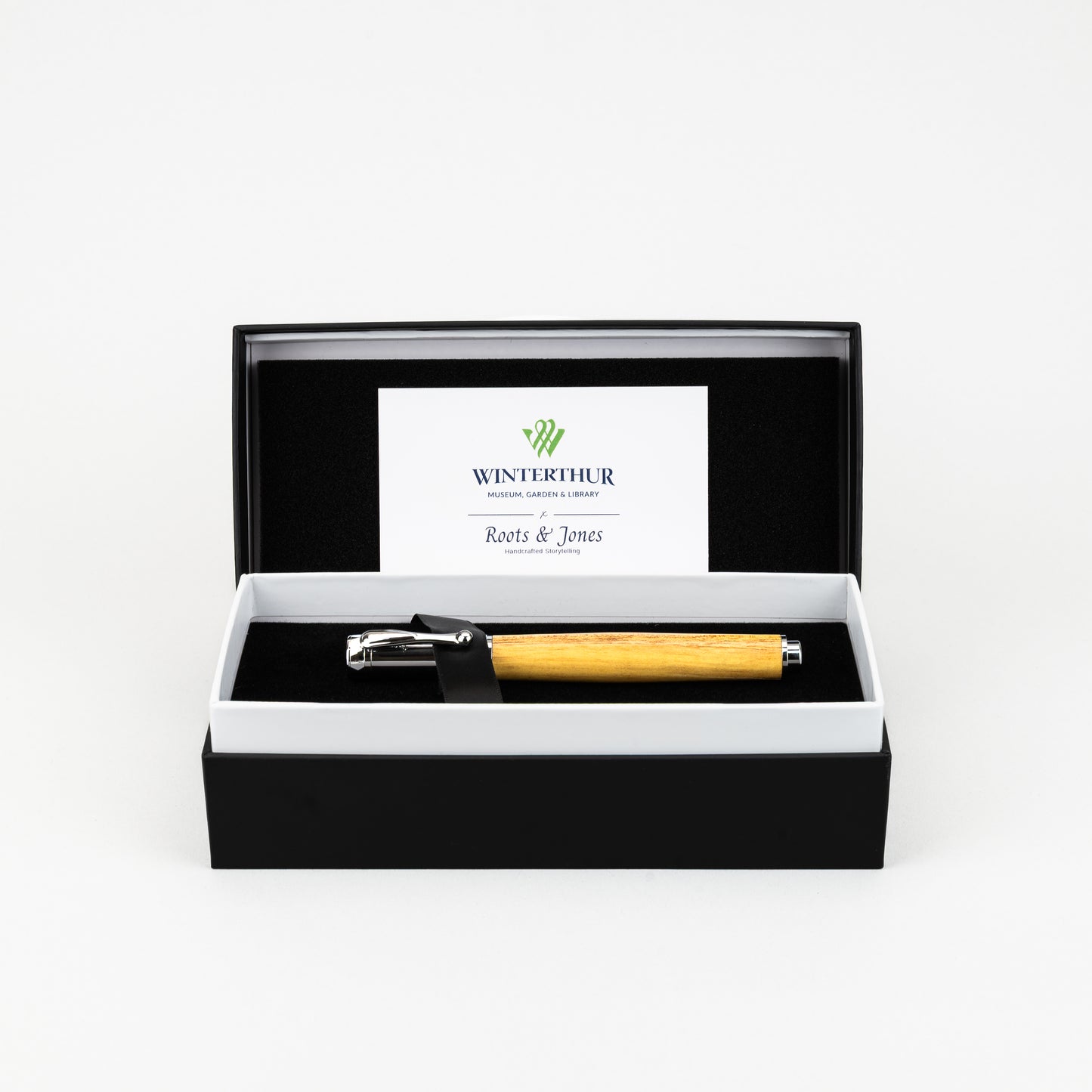 Winterthur Yellow Wood Rollerball Pen