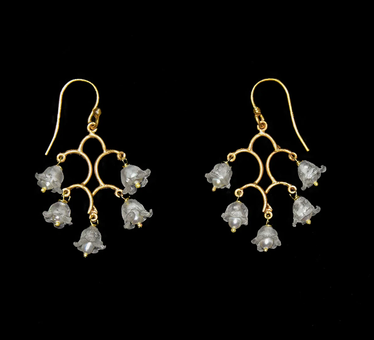 Lily of the Valley Wire Earrings