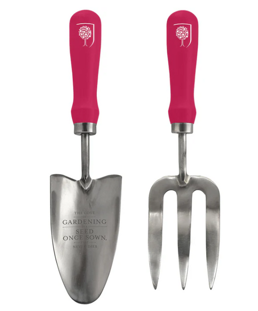British Bloom Trowel & Fork Set