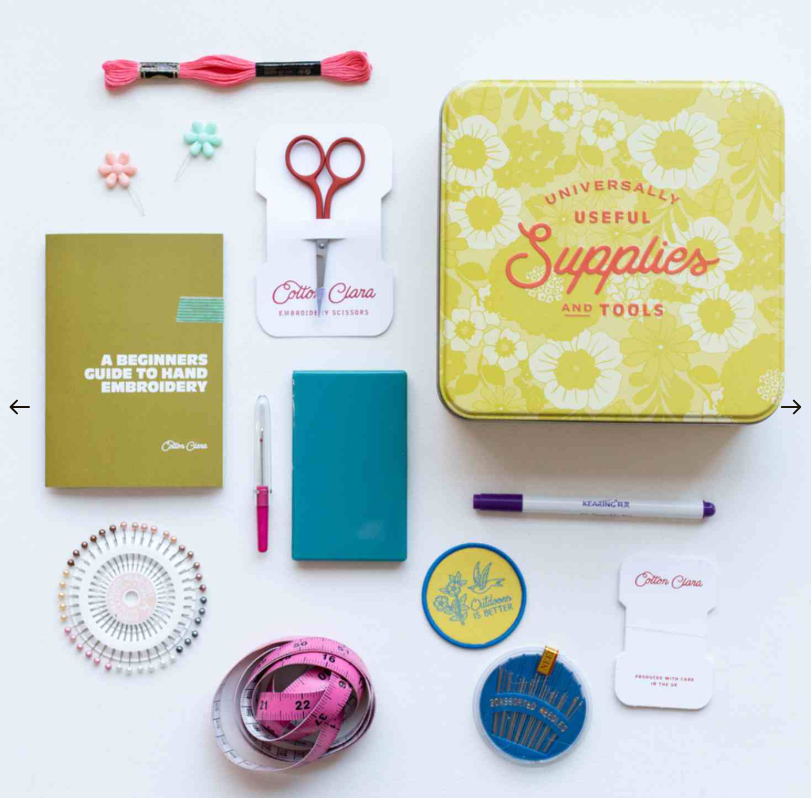 Beginner's Hand Embroidery Kit