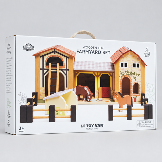 Wooden Farmyard Stables