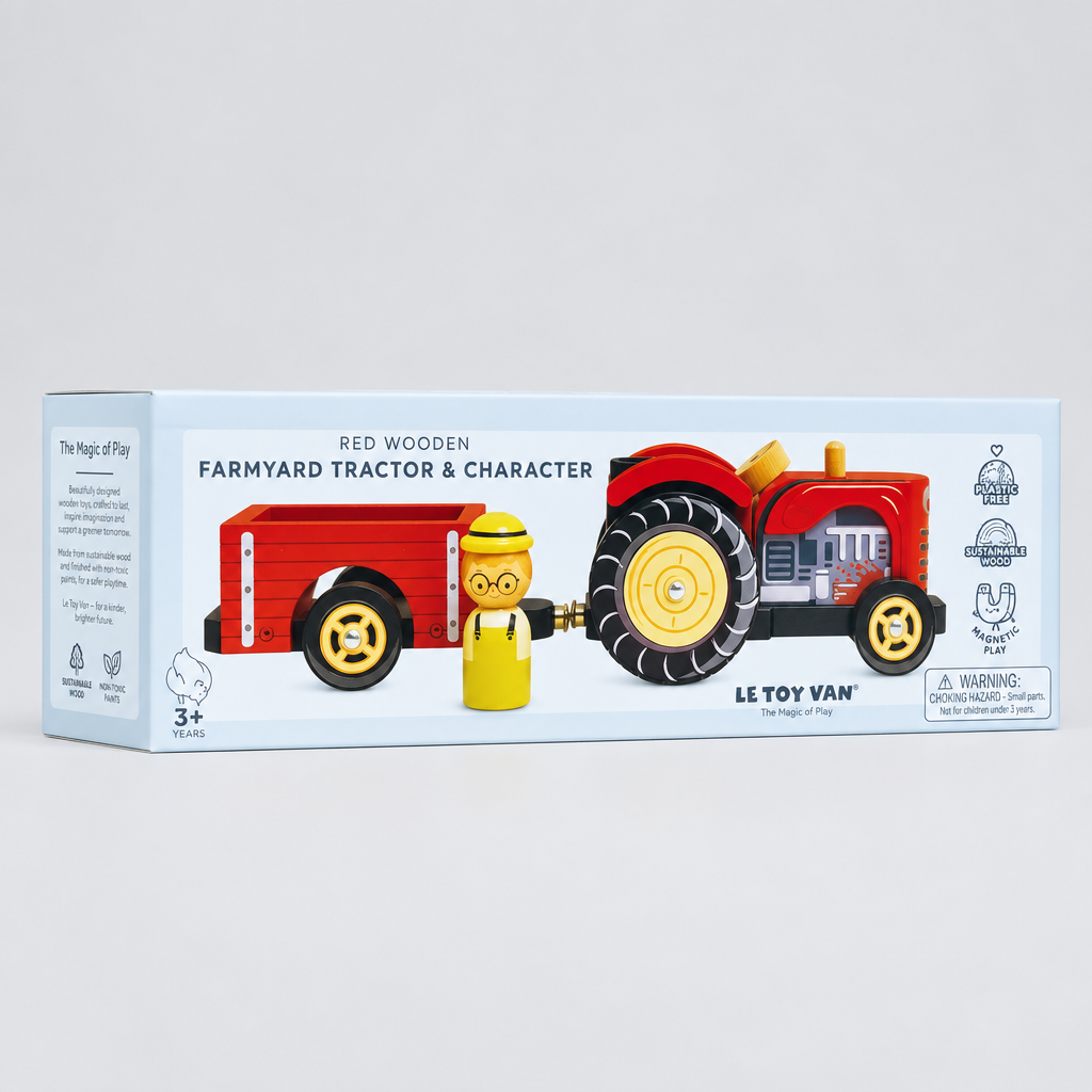 Farmyard Tractor & Trailer