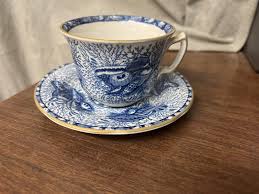 Blue Torquay Cup & Saucer Set