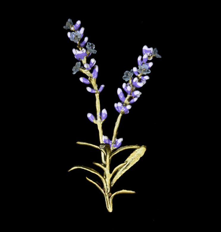 Lavender Brooch