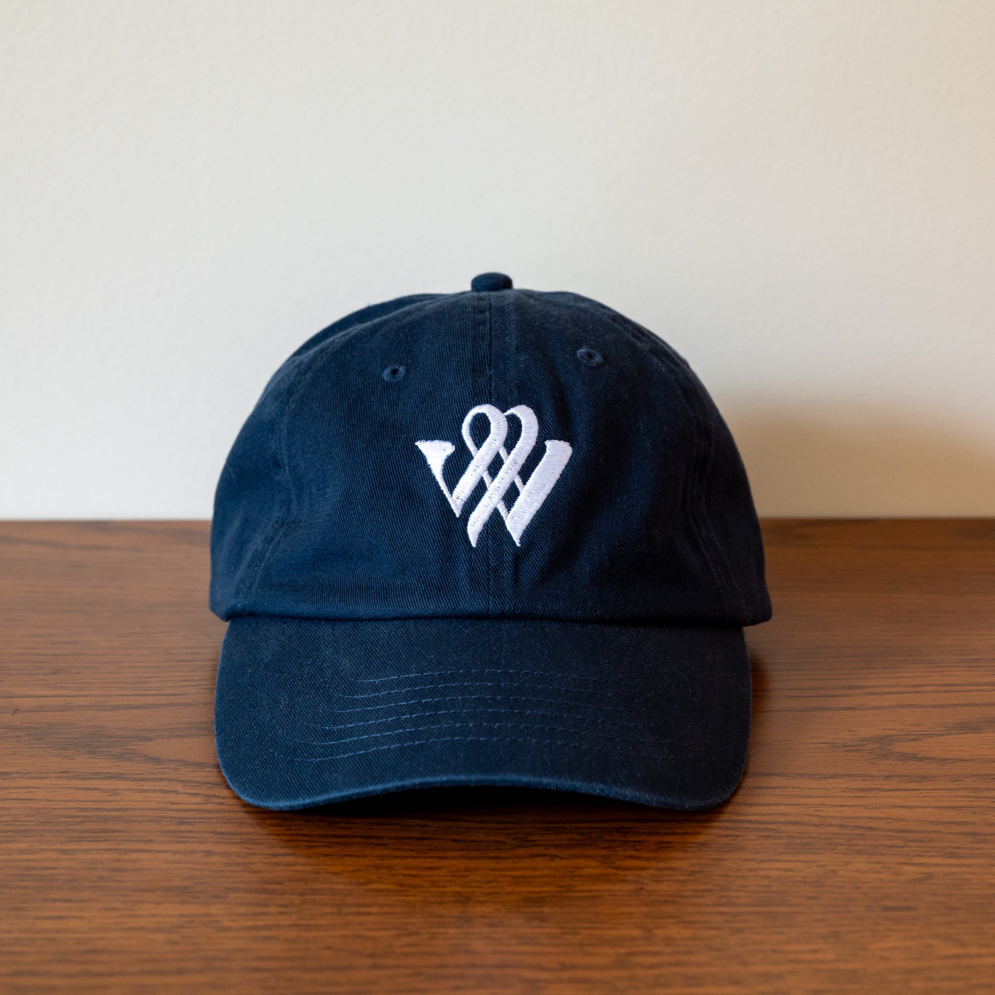 Navy blue cap with the Winterthur 'W' logo in white 