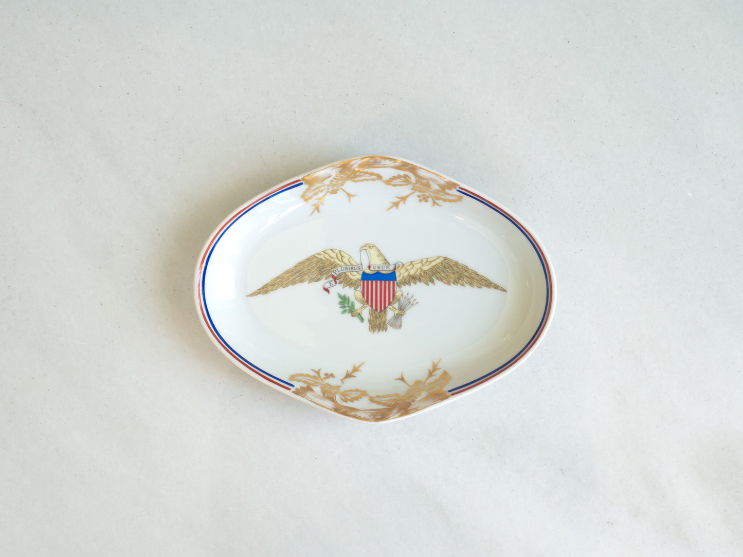 Diplomatic Eagle Oval Tray