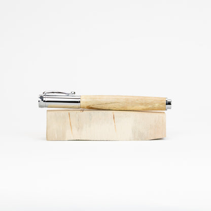Winterthur White Wood Rollerball Pen