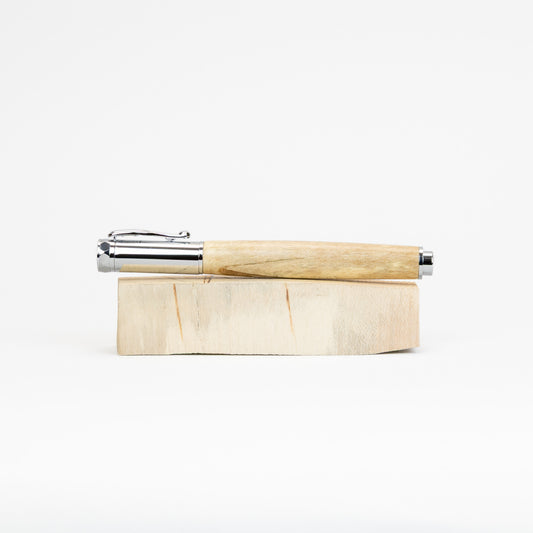 Winterthur White Wood Rollerball Pen