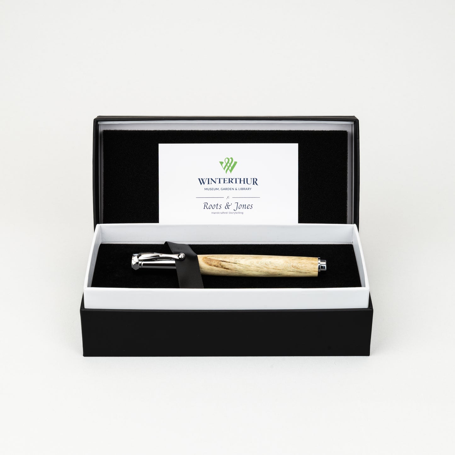 Winterthur White Wood Rollerball Pen