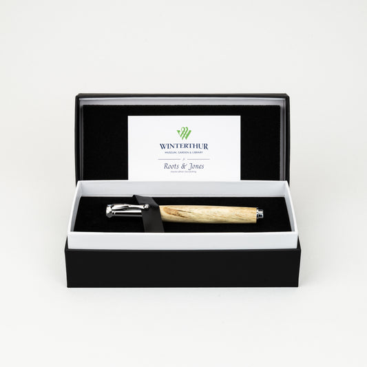 Winterthur White Wood Rollerball Pen