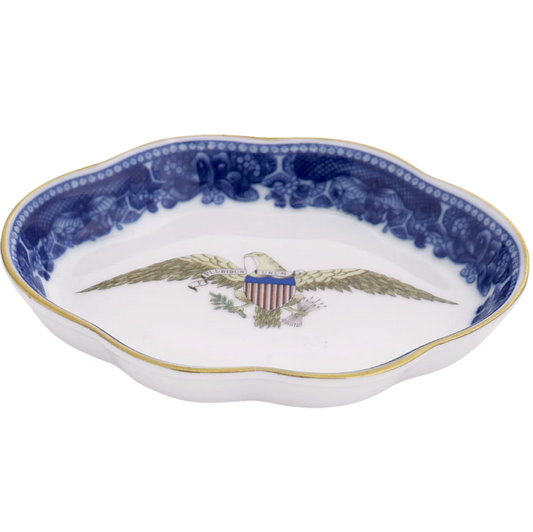Diplomatic Eagle Lobed Tray