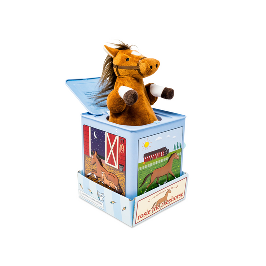 Musical Racehorse Jack-in-the-Box
