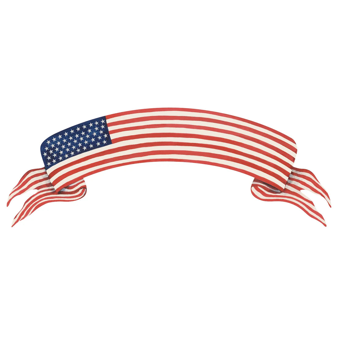 Table Accent American Flag