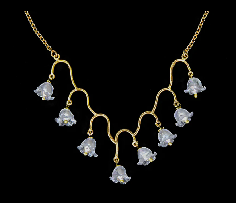 Lily of the Valley Dainty 16in Necklace