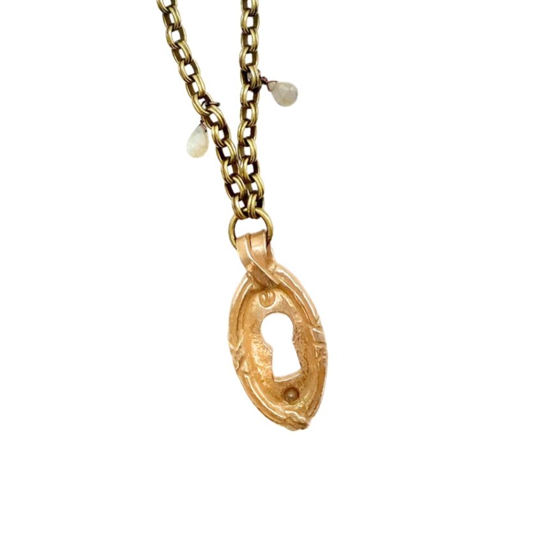 Winterthur Lock Plate Necklace LK