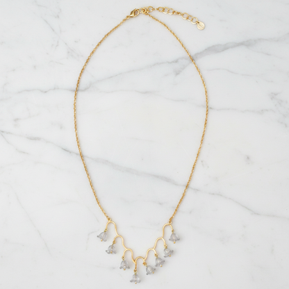 Lily of the Valley Dainty 16in Necklace