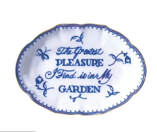 Garden Verse Ring Tray