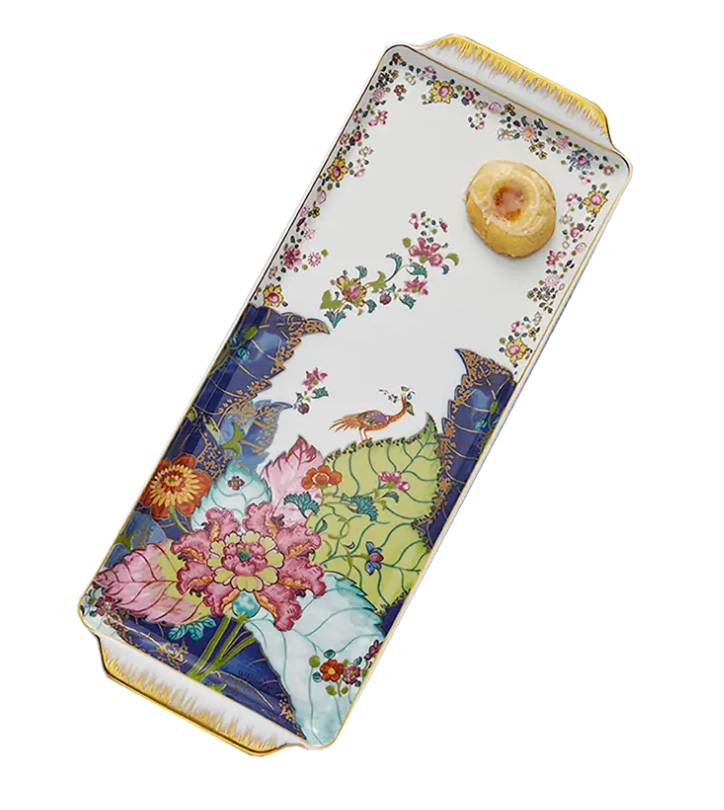 Tobacco Leaf Dessert Tray