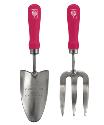 British Bloom Trowel & Fork Set