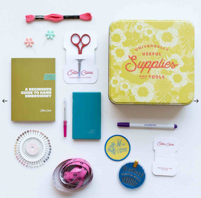 Beginner's Hand Embroidery Kit