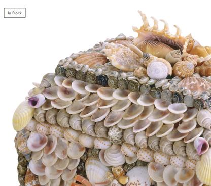 Boardwalk Natural Shell Box
