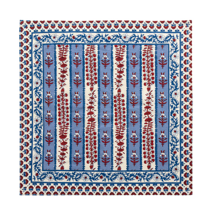 Avignon Red & Blue Napkin Set