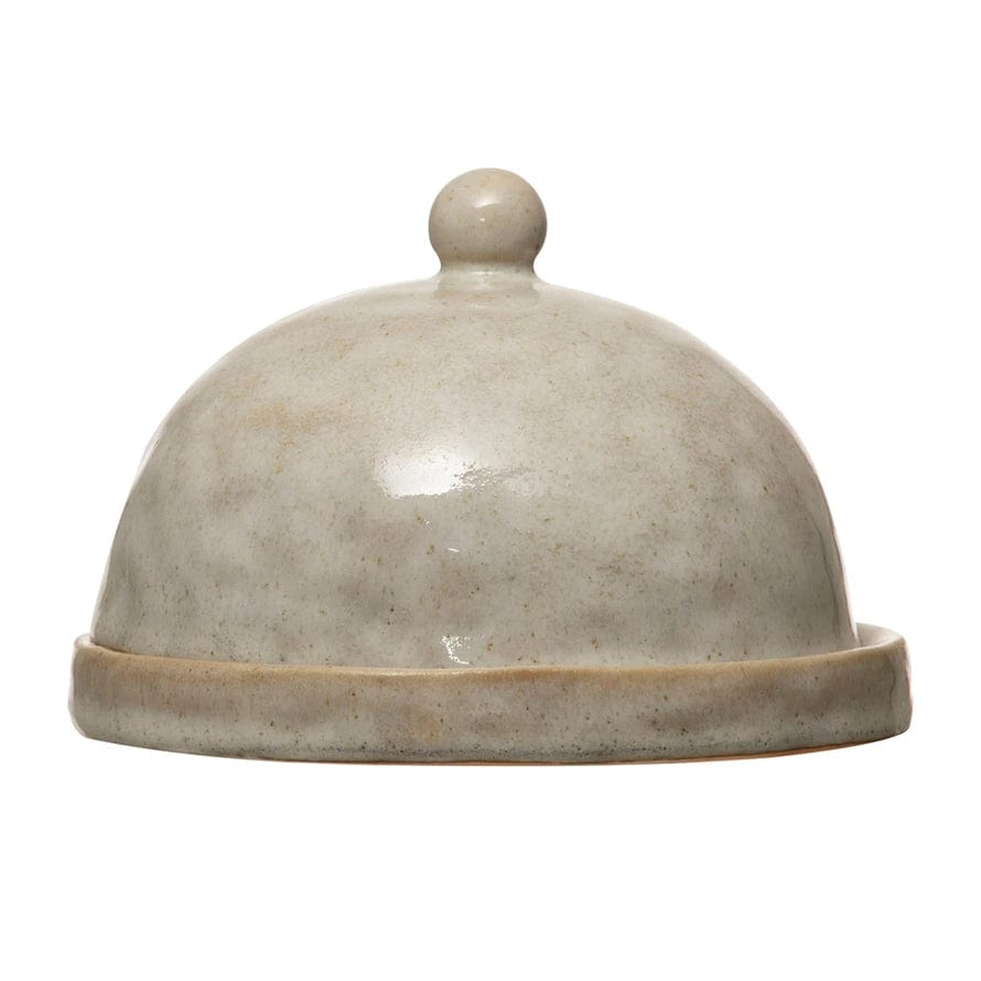 Domed Stoneware Dish