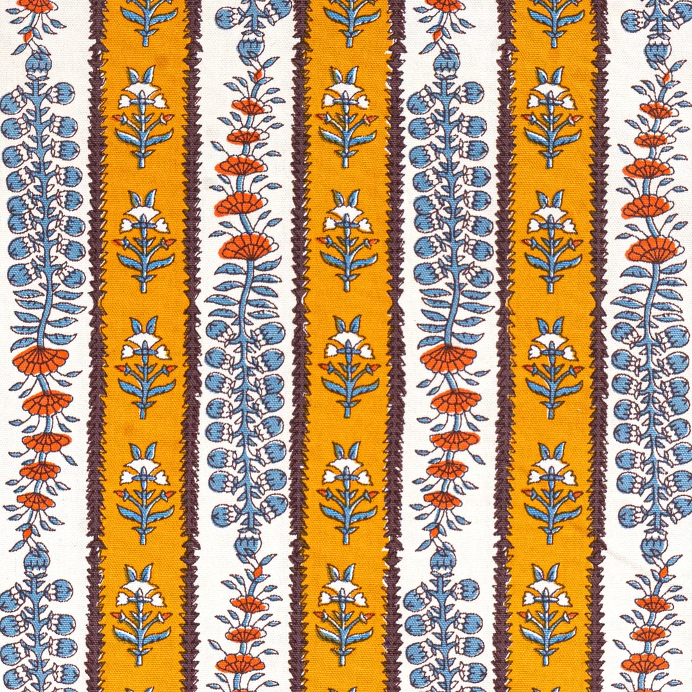 Avignon Dijon & Blue Table Runner