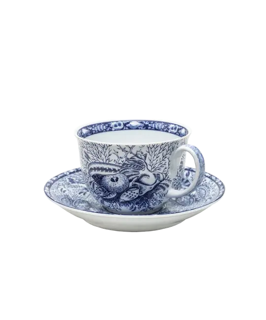 Blue Torquay Tea Cup Saucer S2